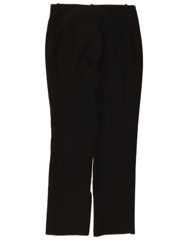 Zara Calça feminina reta casual grande W30 L32 preta