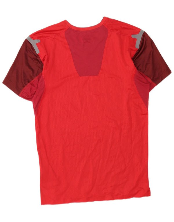 Camiseta Nike Masculina Dri Fit Graphic Top XL Vermelho Colorblock Poliéster