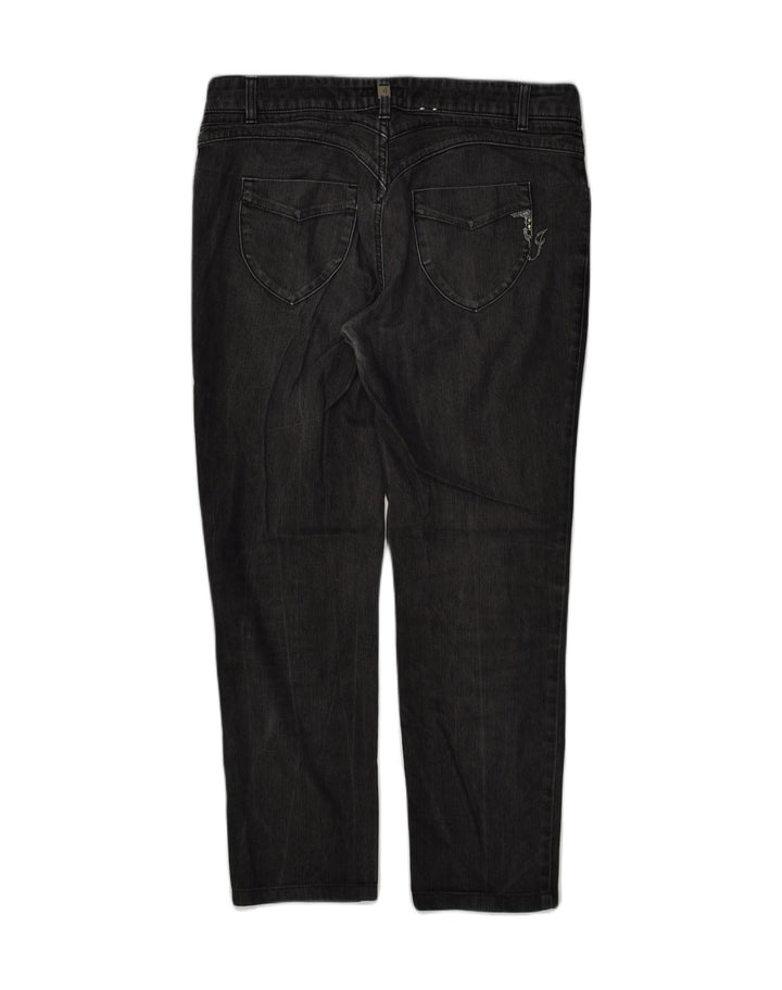TRUSSARDI Womens Slim Jeans W30 L26 Grey Cotton | Vintage Trussardi | Thrift | Second-Hand Trussardi | Used Clothing | Messina Hembry 