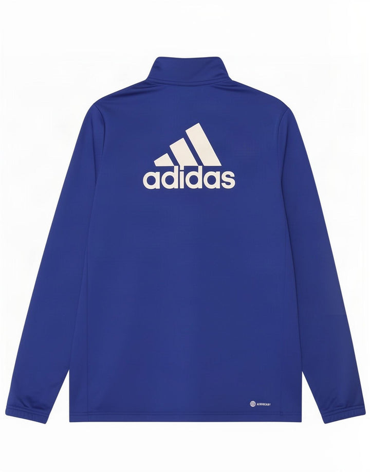Jaqueta Adidas Menino Graphic Treino Top 15-16 Anos Azul Poliéster