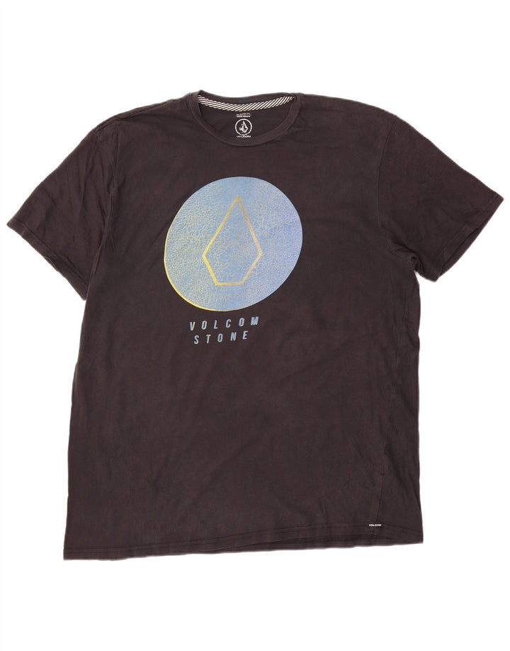 Camiseta masculina Volcom Modern Fit Graphic Top XL Preto