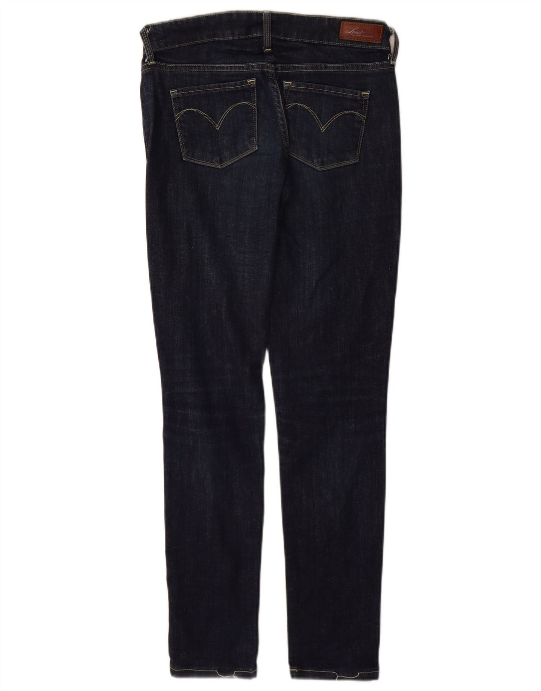 Calça jeans feminina LEVI'S Slight Curve Modern Rise Skinny W26 L29 Azul marinho