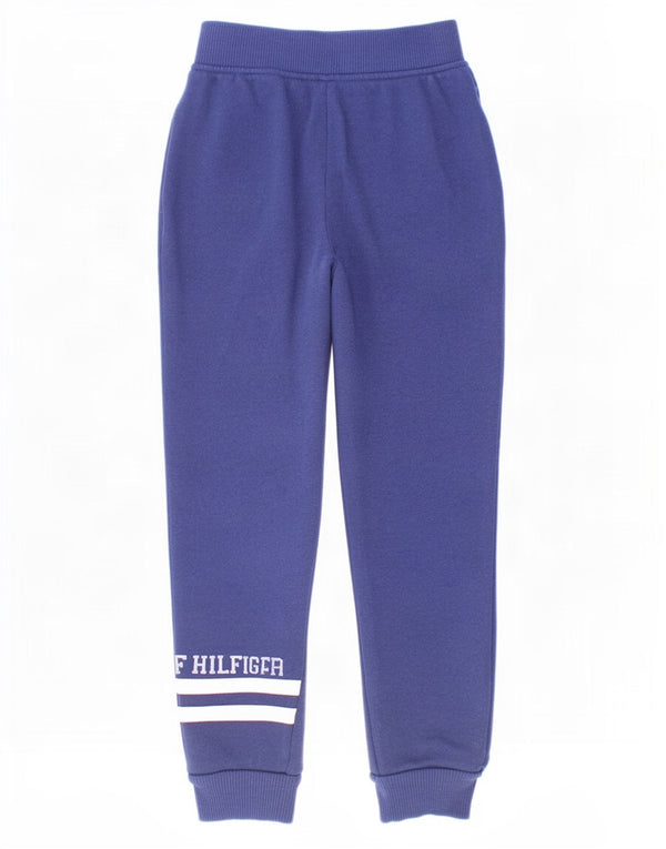 Tommy Hilfiger Meninos Calças de treino Joggers 5-6 anos Azul marinho