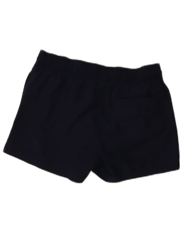 Shorts esportivos masculinos Puma Graphic pequenos poliéster azul marinho