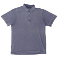 Camisa polo masculina Gas médio algodão azul