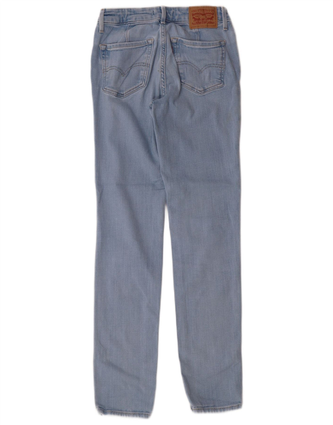 LEVI'S Feminino 712 Slim Jeans W25 L29 Azul Algodão