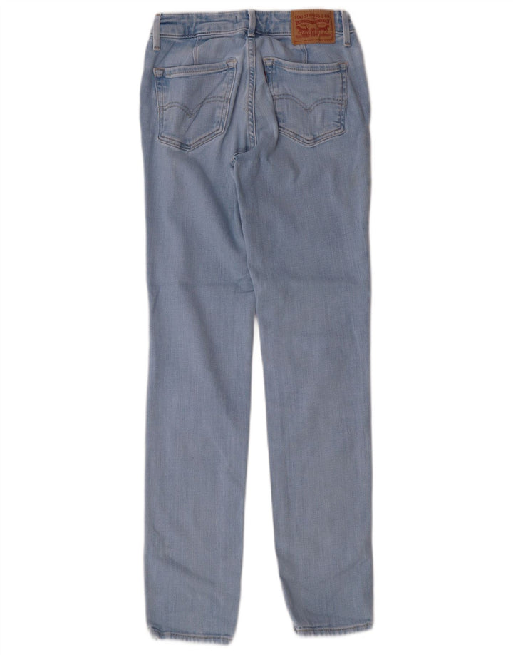 LEVI'S Feminino 712 Slim Jeans W25 L29 Azul Algodão