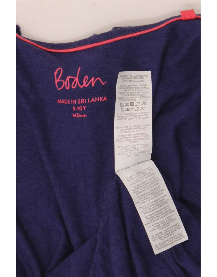 Macacão Boden Meninas 9-10 Anos Viscose Azul