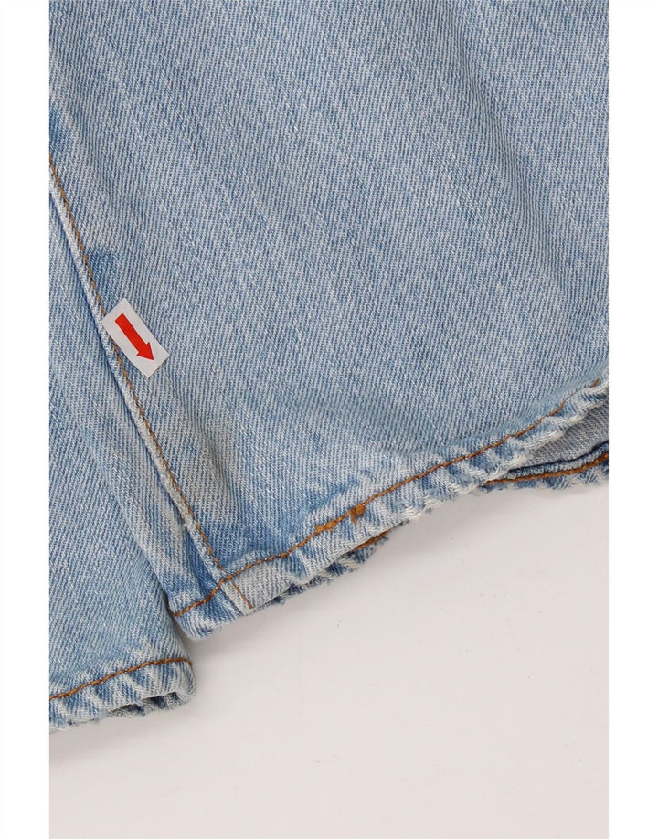 Levi's Masculino 501 Straight Jeans W32 L30 Azul Algodão