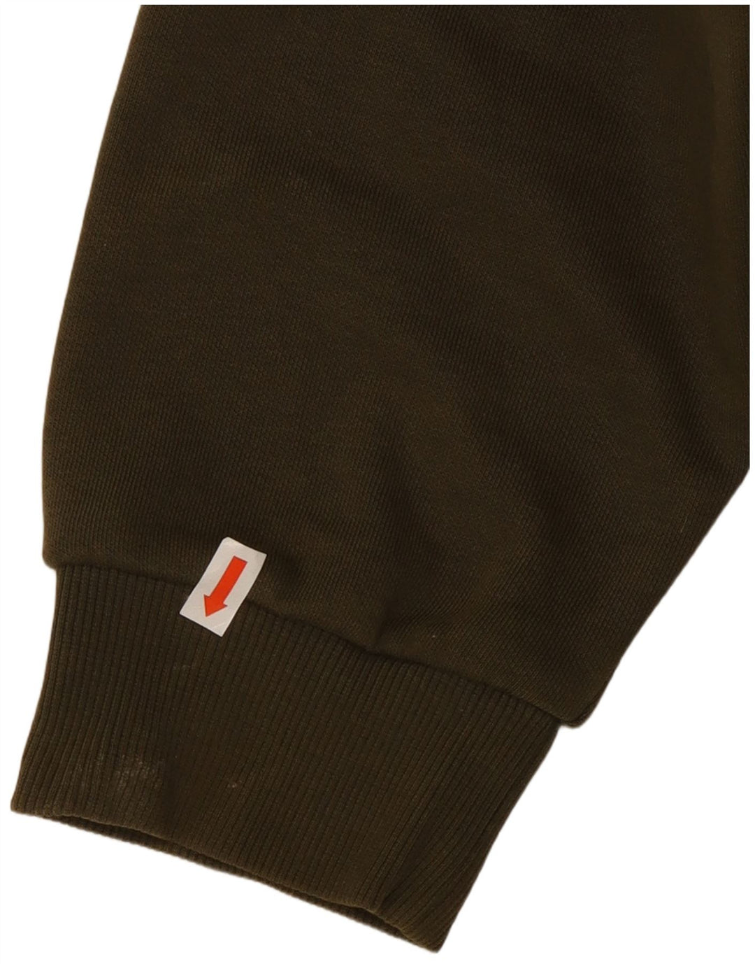 PUMA Mens Graphic Hoodie Jumper Pequeno Algodão Cáqui