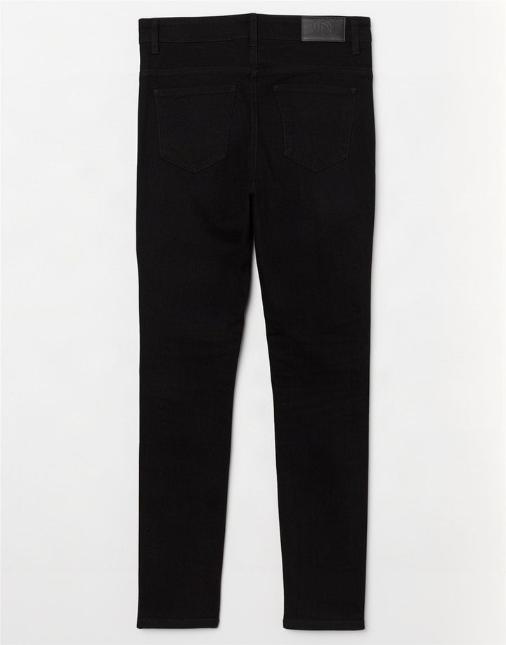 Desigual Jeans Skinny Feminino EU 38 Médio W28 L30 Preto