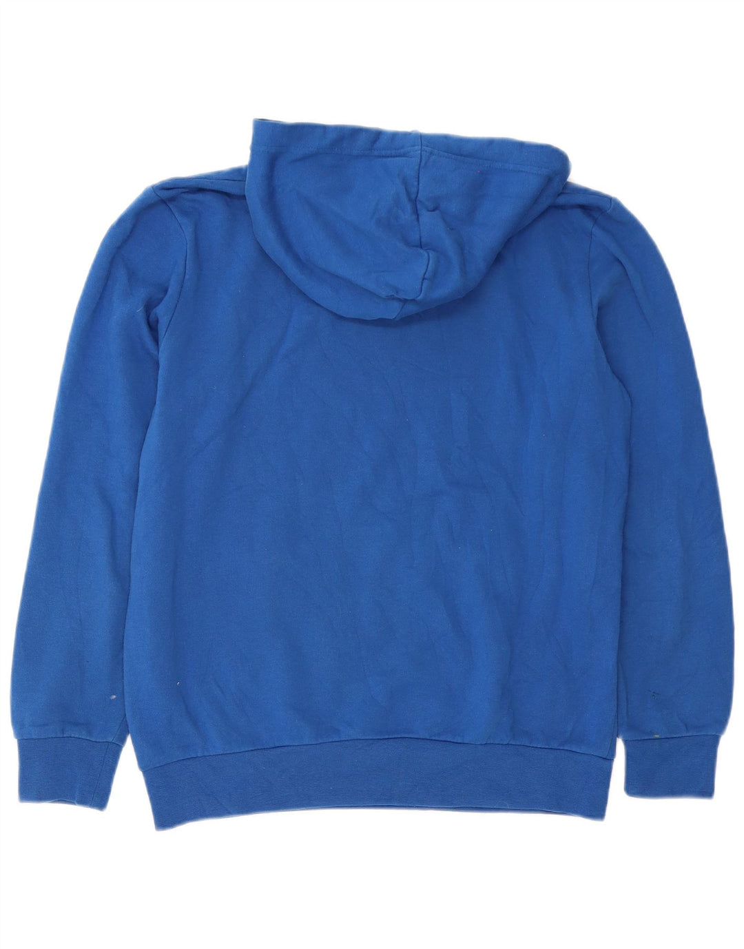 Asics Mens Graphic Hoodie Jumper Médio Azul Algodão