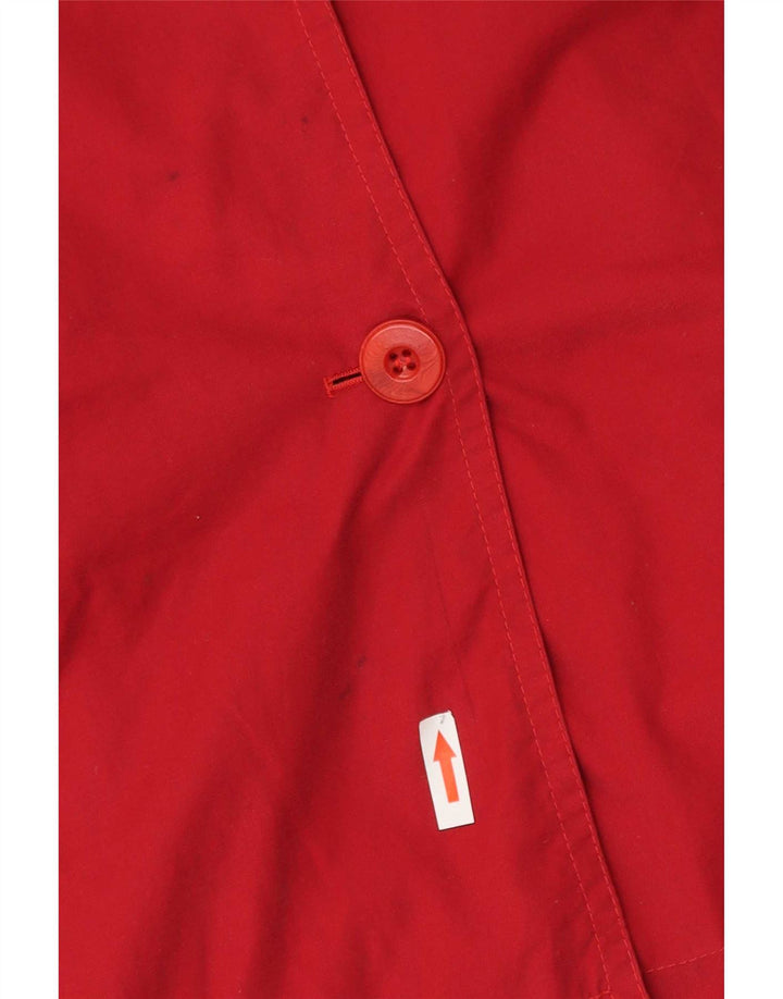 Casaco impermeável feminino Marella UK 22 3XL vermelho