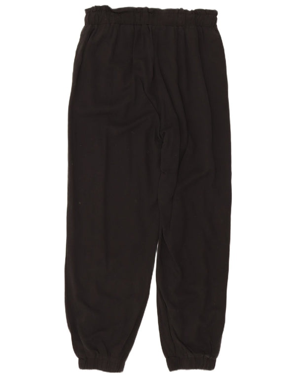 Zara Calça jogger feminina folgada XL W32 L26 preta