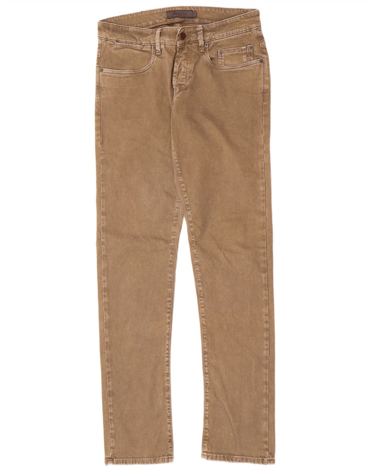 SIVIGLIA Jeans Slim Feminino W32 L33 Algodão Bege