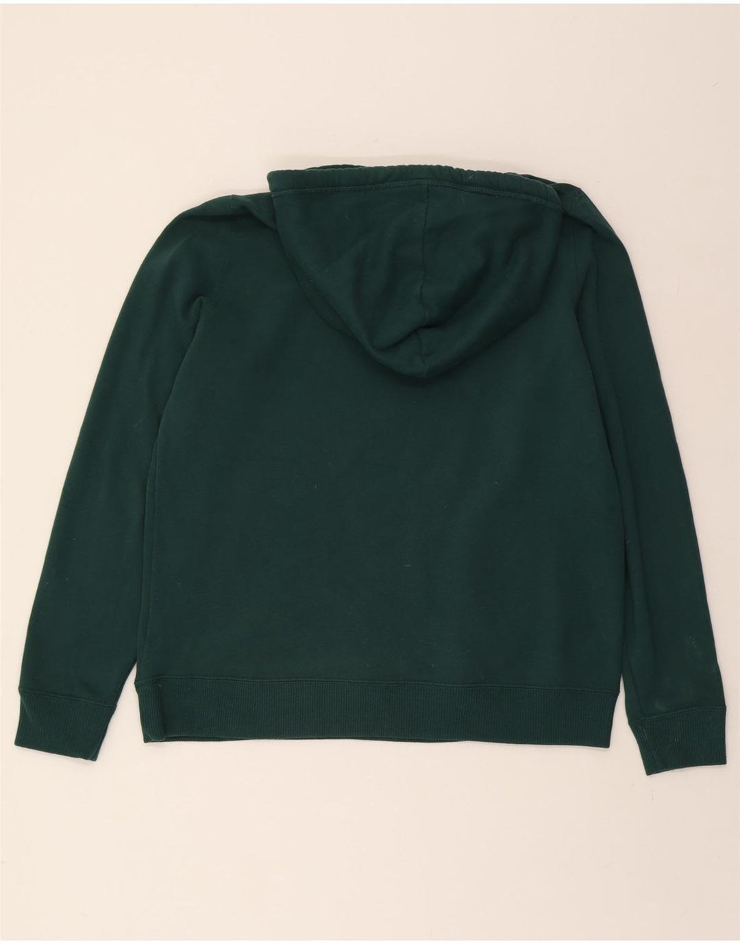 HOLLISTER Mens Graphic Hoodie Jumper Large Green Cotton Vintage Hollister and Second-Hand Hollister from Messina Hembry 