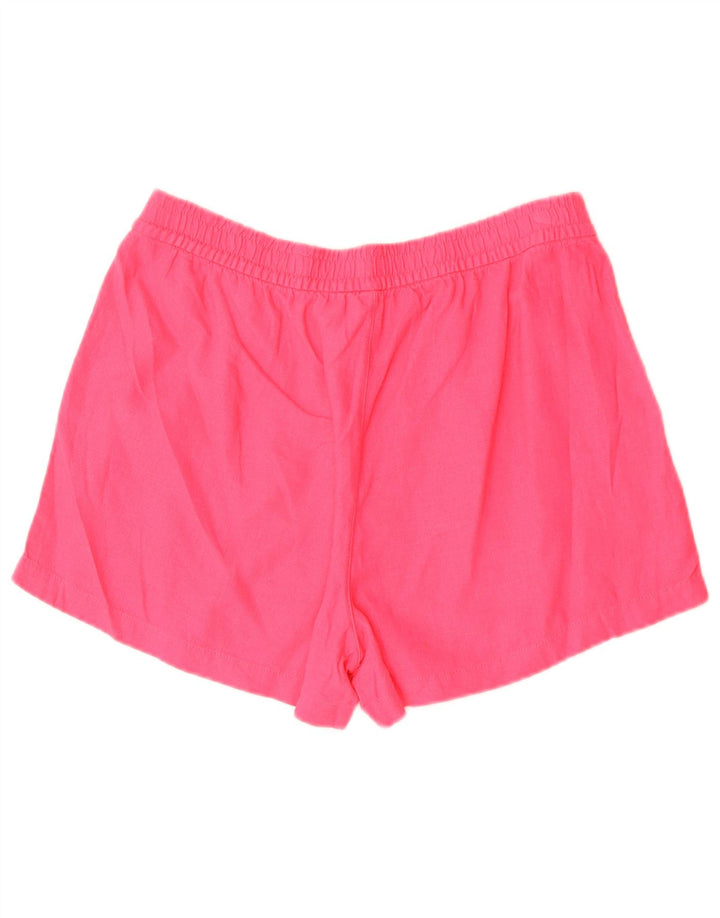 J. Crew Shorts Chino Feminino Pequeno W27 Linho Rosa