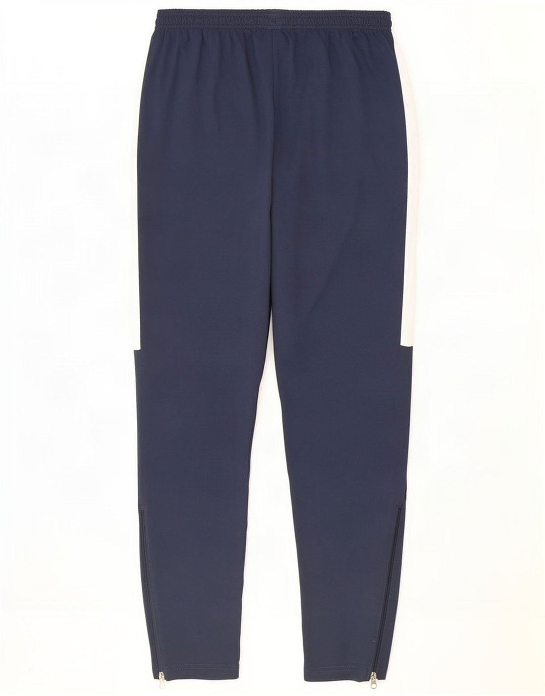 Calça de treino masculina Nike Dri Fit médio azul marinho colorblock poliéster
