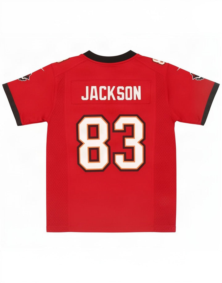 Camiseta Nike Boys Jackson Graphic Top 10-11 anos Médio Vermelho Colorblock