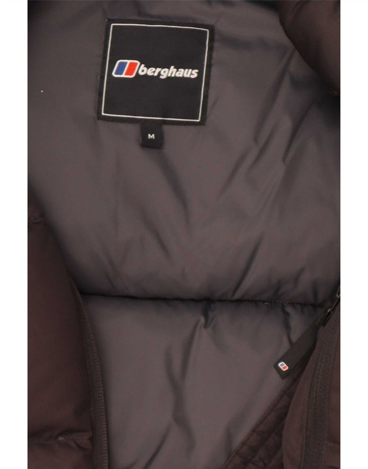 Colete acolchoado masculino Berghaus UK 36 pequeno poliéster preto