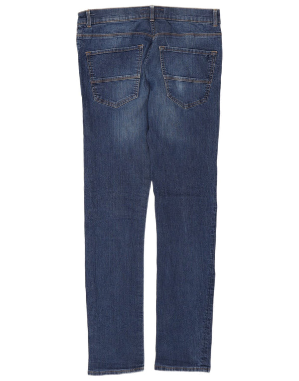 TRUSSARDI Mens Skinny Jeans W34 L33  Blue