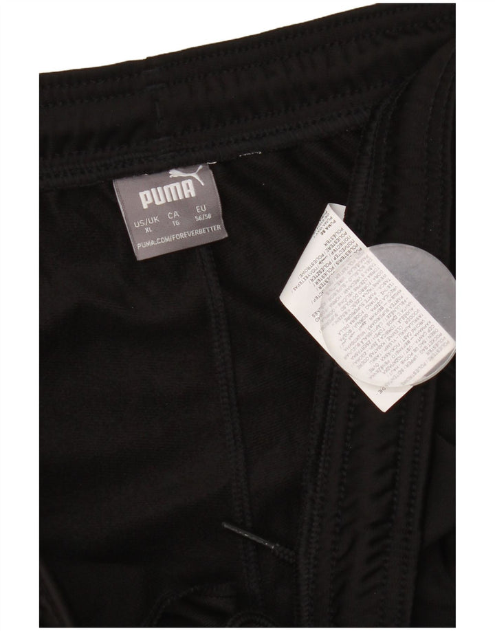 Calça de treino masculina Puma XL preto poliéster