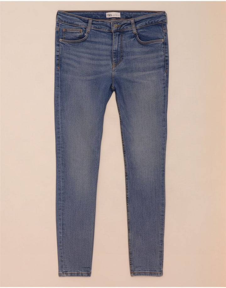 Zara Jeans Skinny Feminino EU 40 Médio W30 L29 Azul