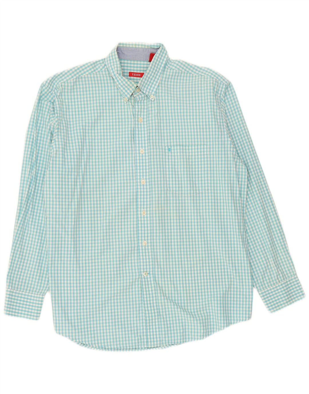 Camisa masculina Izod grande guingão azul