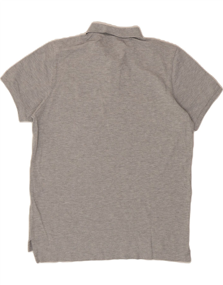 U.S. POLO ASSN. Mens Polo Shirt Large Grey Cotton Vintage U.S. Polo Assn. and Second-Hand U.S. Polo Assn. from Messina Hembry 