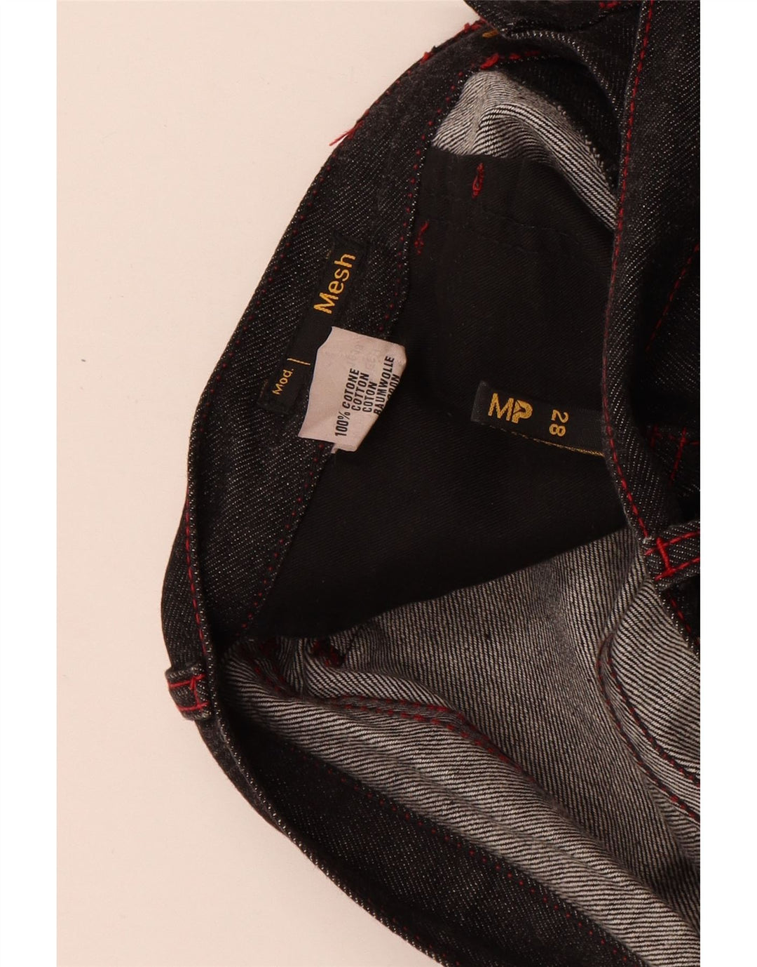 Meltin' Pot Calça Jeans Feminina Malha Slim W33 L33 Algodão Preto