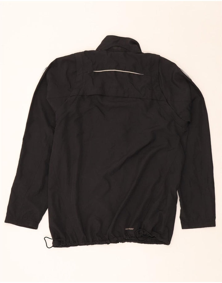 ADIDAS Mens Climalite Rain Jacket UK 36 Pequeno Poliéster Preto