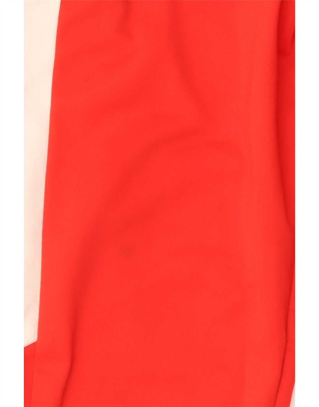 Calça de treino masculina Errea com estampa gráfica grande em poliéster vermelho colorblock