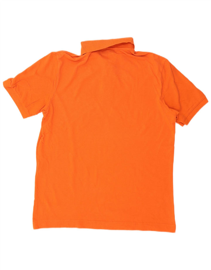 Camisa polo masculina Kappa grande laranja