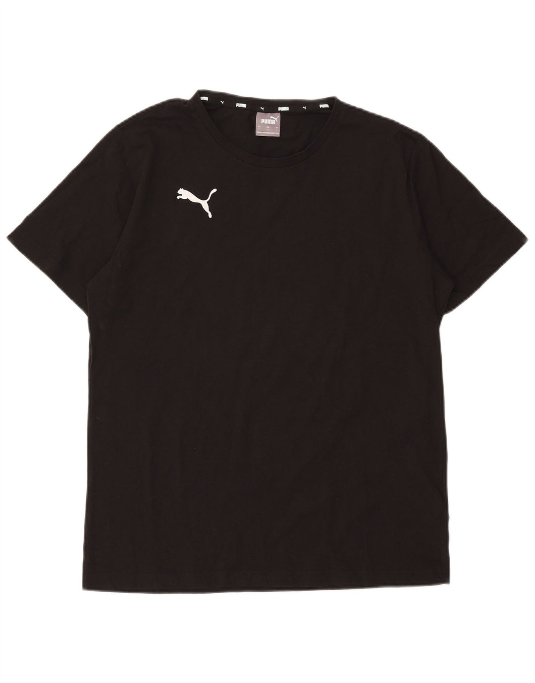 Camiseta masculina Puma grande algodão preto