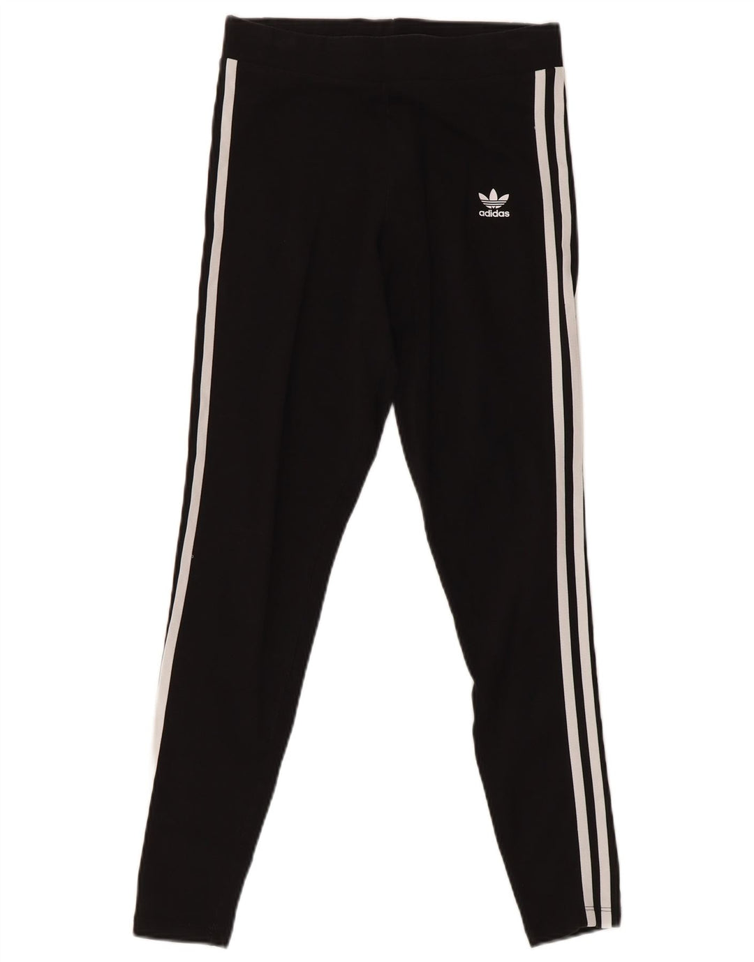 Leggings Adidas Femininas UK 10 Pequenas Pretas