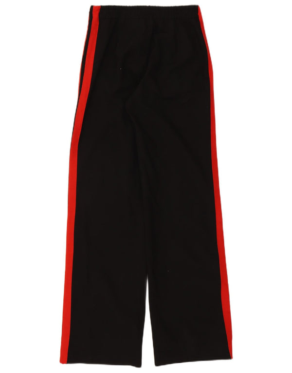 Zara Calça feminina casual cintura alta solta ajuste médio W28 L33 preta