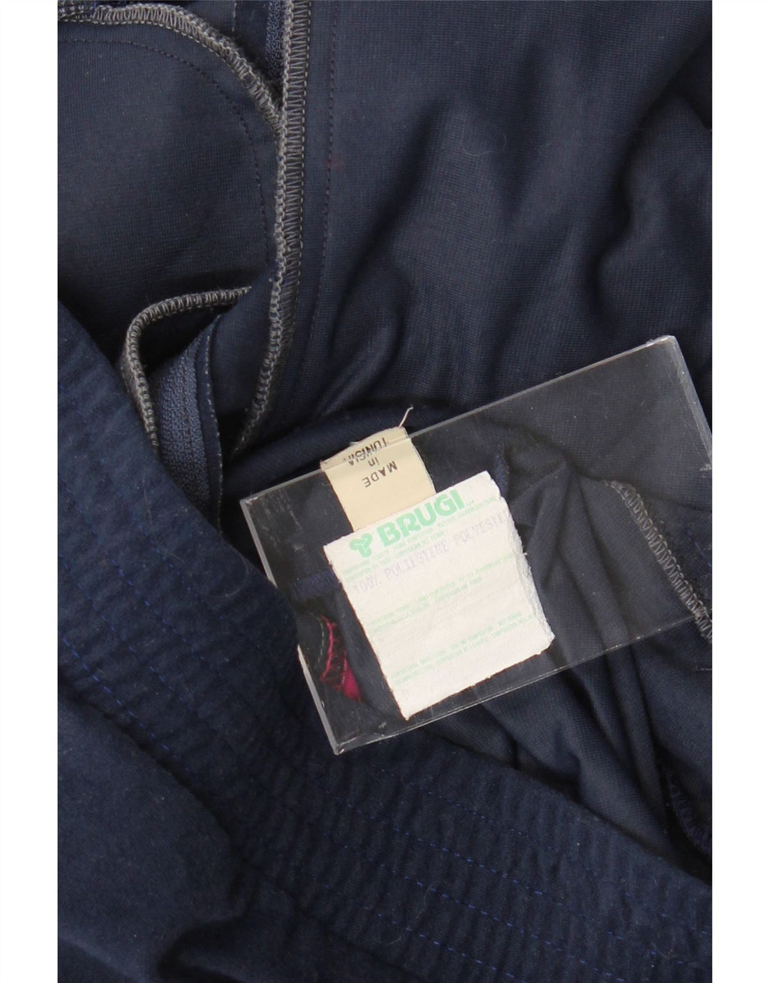 BRUGI Mens Treino Top Jaqueta Grande Poliéster Colorblock Multicolorido