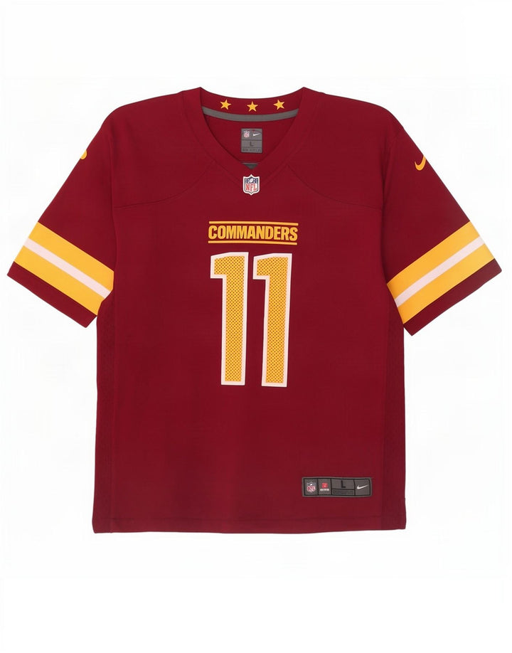 Camiseta Nike Masculina Washington Commanders Graphic Top Grande Borgonha