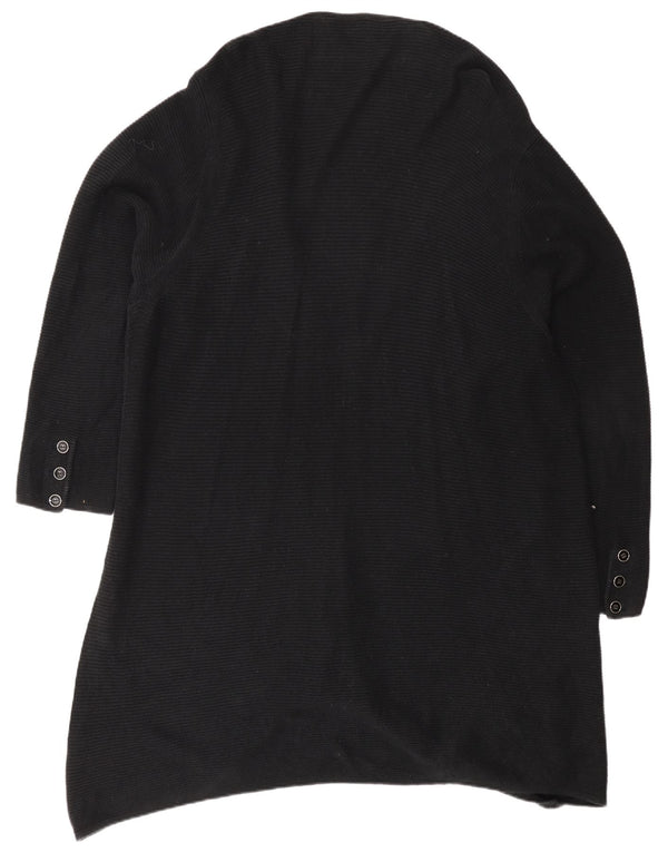 Suéter feminino Marks & Spencer Autograph Longline Cardigan Reino Unido 18 XL preto
