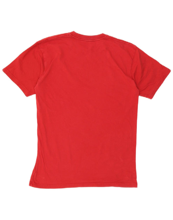 Camiseta Vans Masculina Classic Fit Graphic Top Médio Algodão Vermelho