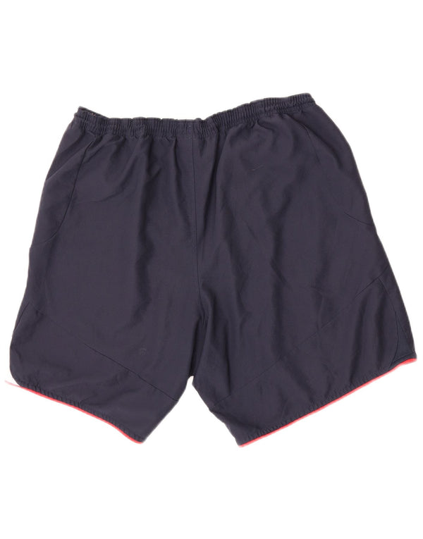 Umbro Mens England Sport Shorts XL Azul marinho Colourblock Poliéster