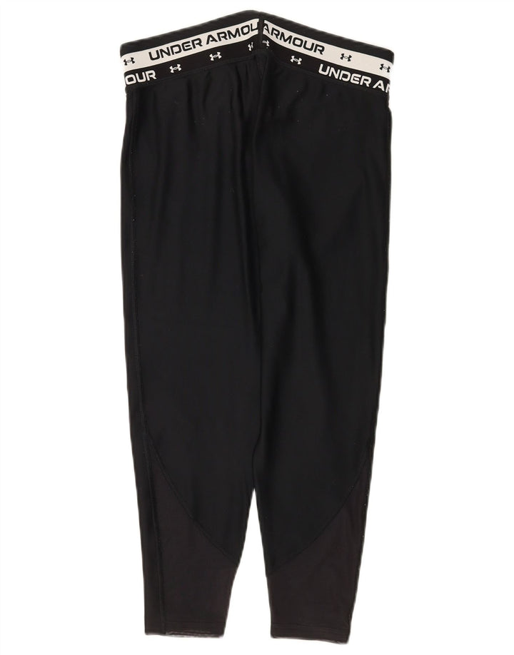 Under Armour Girls Graphic Leggings 11-12 Anos Grande Poliéster Preto