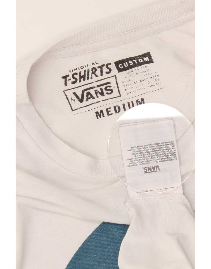 Camiseta Vans Masculina Graphic Top Médio Algodão Branco