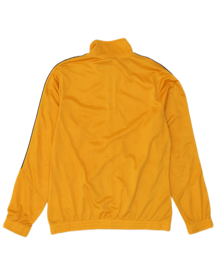 Diadora Mens Graphic Tracksuit Top Jacket Medium Yellow Colourblock