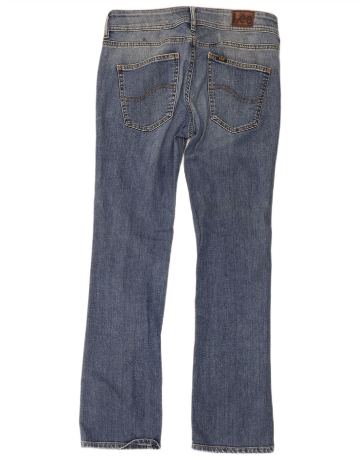 Lee Womens Bootcut Jeans W31 L31 Azul Algodão