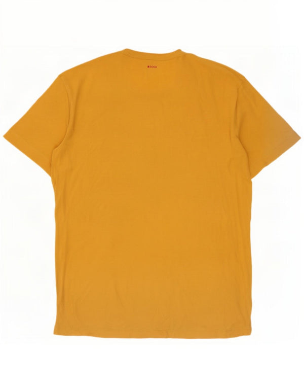 Camiseta gráfica masculina Hugo Boss Top XL amarelo