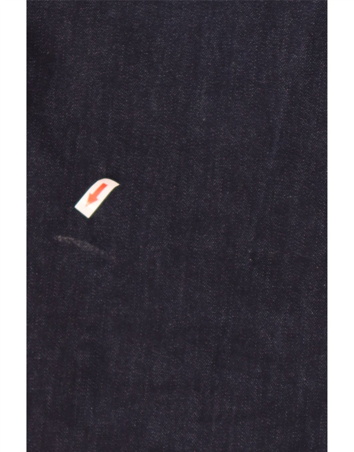 Levi's Masculino 514 Straight Jeans W34 L34 Azul Marinho Algodão