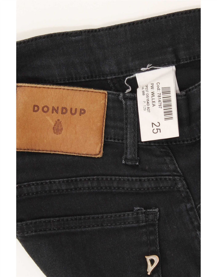 Dondup Jeans Skinny Feminino W25 L27 Algodão Cinza