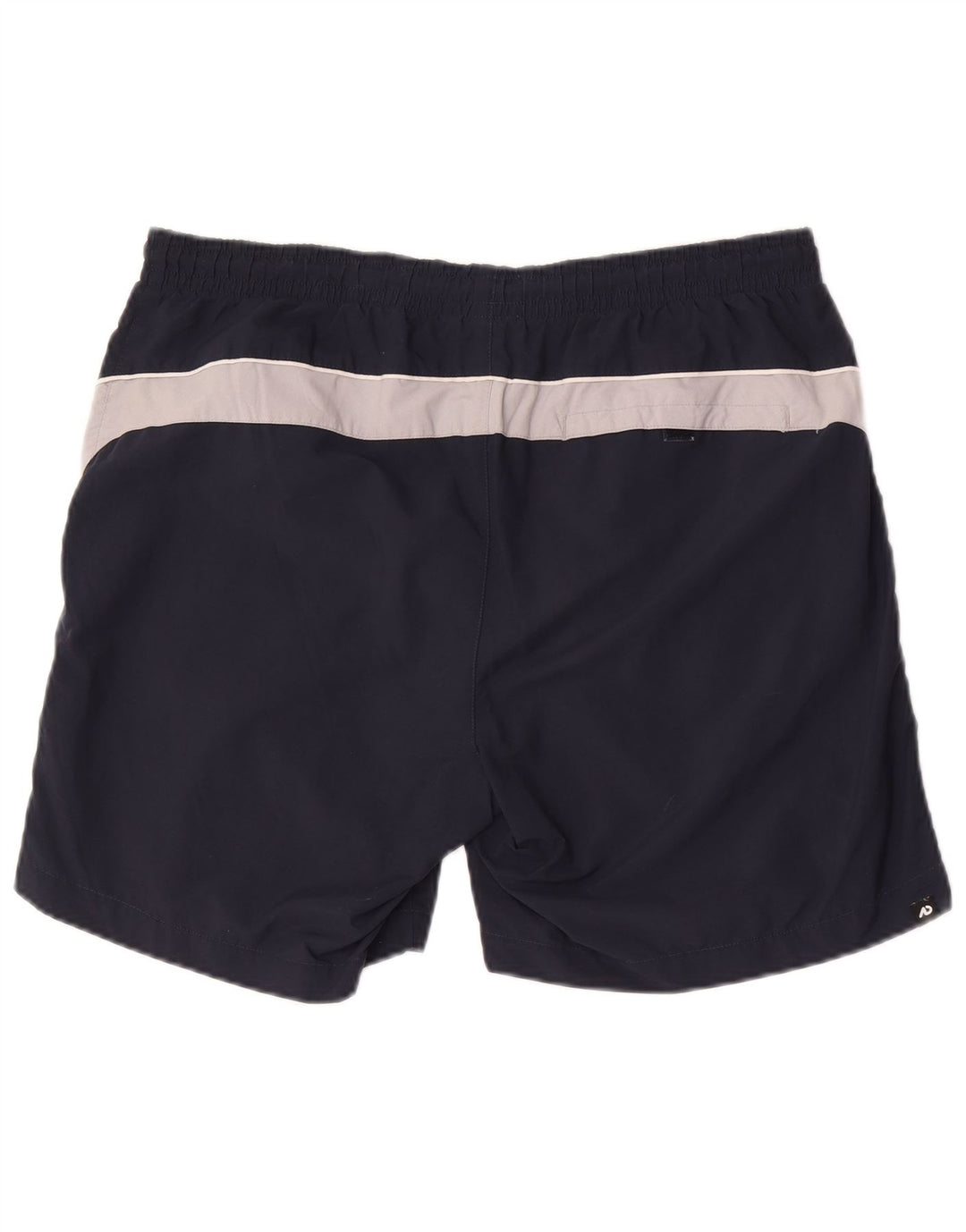 Shorts de natação masculino Nike grande azul marinho colorblock nylon