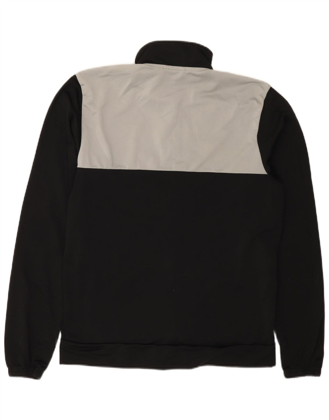 Adidas Mens Tracksuit Top Jacket UK 40/42 Médio Preto Poliéster